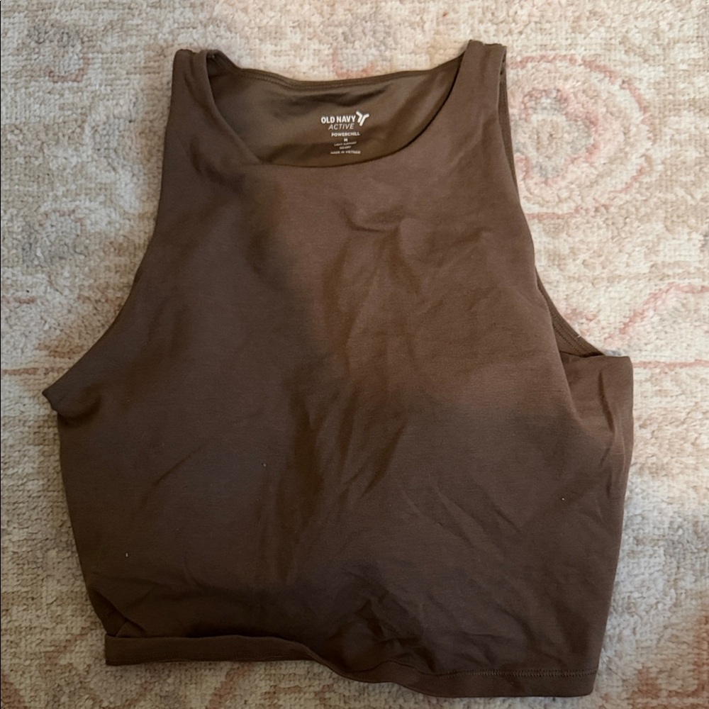 Old Navy Chocolate Brown Women's Tank Top